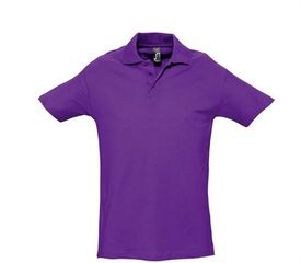 Sol's Spring II 11362 Ανδρικό πόλο πικέ 210 γρ. - 100% Bαμβάκι DARK PURPLE-712