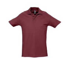 Sol's Spring II 11362 Ανδρικό πόλο πικέ 210 γρ. - 100% Bαμβάκι BURGUNDY-146