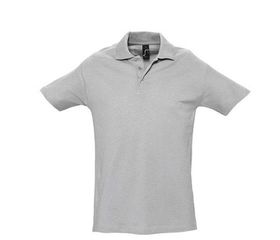Sol's Spring II 11362 Ανδρικό πόλο πικέ 210 γρ. - 100% Bαμβάκι GREY MELANGE-360