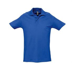 Sol's Spring II 11362 Ανδρικό πόλο πικέ 210 γρ. - 100% Bαμβάκι ROYAL BLUE-241