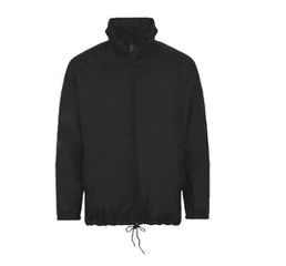 Sol's Shift 01618 Unisex αδιάβροχο αντιανεμικό 100% πολυέστερ, 210T BLACK-312