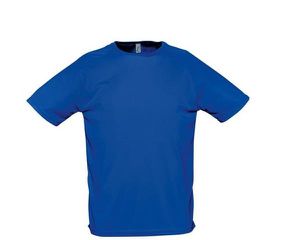 Sol's Sporty 11939 Ανδρικό Αθλητικό T-shirt 100% Πολυεστέρας - Διαπνέον & Γρήγορο Στέγνωμα ROYAL BLUE-241