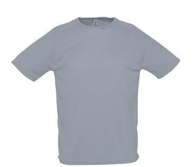 Sol's Sporty 11939 Ανδρικό Αθλητικό T-shirt 100% Πολυεστέρας - Διαπνέον & Γρήγορο Στέγνωμα PURE GREY - 342