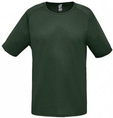 Sol's Sporty 11939 Ανδρικό Αθλητικό T-shirt 100% Πολυεστέρας - Διαπνέον & Γρήγορο Στέγνωμα FOREST GREEN-266