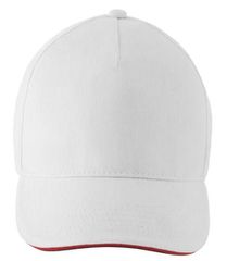 Sol's Longchamp 02116 Unisex Τρίχρωμο Καπέλο Twill - 100% Βαμβάκι, 260γρ WHITE-102