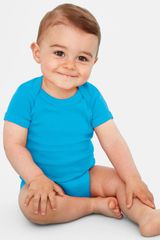 Sol's Bambino 00583 Φορμάκι για μωρά 1Χ1 Ριπ 180 γρ. - 100% Ringspun βαμβάκι πενιέ AQUA-321