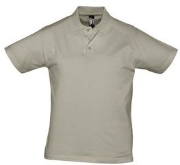 Sol's Prescott Men 11377 Ανδρικό πόλο, Jersey 170 γρ. - 100% βαμβάκι Ringspun σεμί-πενιέ KHAKI-268