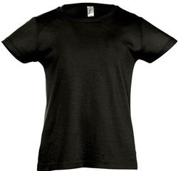 Sol's Cherry 11981 Κοριτσίστικο T-shirt με κοντά μανίκια DEEP BLACK-309
