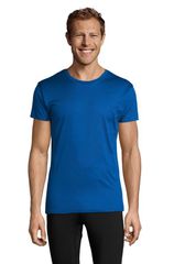 Sol's Sprint - 02995 Unisex αθλητικό T-shirt 100% Πικέ πολυέστερ, 130grs ROYAL BLUE-241