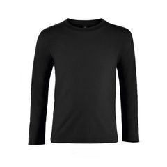 Παιδικό Μακρυμάνικο T-shirt Sol's Imperial LSL Kids - 02947 | 100% Βαμβάκι, Ringspun, Άνετη Εφαρμογή DEEP BLACK-309