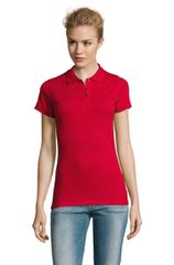 Sol's Perfect Women 11347 Γυναικείο πόλο πικέ 180 γρ. - 100% Ringspun βαμβάκι πενιέ RED-145