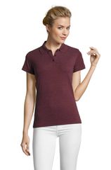 Sol's Perfect Women 11347 Γυναικείο πόλο πικέ 180 γρ. - 100% Ringspun βαμβάκι πενιέ HEATHER OXBLOOD - 148