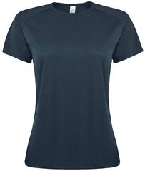 SOL'S SPORTY WOMEN - 01159 t-shirt Polyester Δίχτυ 140 γρ. 100% πολυέστερ PETROLEUM BLUE - 249