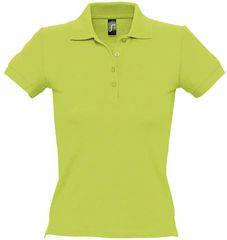SOL'S PEOPLE 11310 Γυναικείο πόλο πικέ 210g/m 100% Βαμβάκι Ringspun πενιέ APPLE GREEN-280