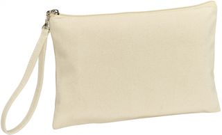 UBAG Marylin Τσαντάκι 26 x 17cm με φερμουάρ 100% Οργανικό Βαμβάκι, 320grs NATURAL