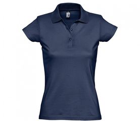 SOL'S PRESCOTT WOMEN 11376 Γυναικείο πόλο Jersey 170g/m 100% Βαμβάκι Ringspun σεμί-πενιέ FRENCH NAVY-319
