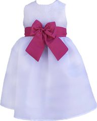 ΠΑΙΔΙΚΟ ΦΟΡΕΜΑ ΤΑΦΤΑΣ ΦΟΔΡΑΡΙΣΜΕΝΟ MARK850 WHITE/FUCHSIA-899