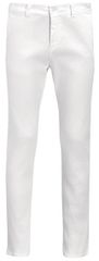Sol's Jules Men 01424 Ανδρικό παντελόνι Twill 240gsm - 98% Βαμβάκι - 2% Ελαστάν WHITE-102