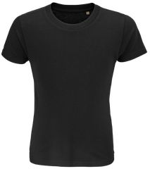 Sol's Crusader Kids - 03580 Παιδικό οργανικό T-shirt με κοντά μανίκια Jersey 150gsm 100% Βαμβάκι DEEP BLACK-309