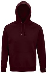 Sol's Stellar 03568 Unisex φούτερ με κουκούλα 280gsm 3 νήματα 80% Οργανικό Βαμβάκι 20% Ανακυκλωμένο Πολυέστερ BURGUNDY-146
