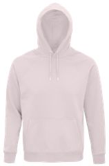 Sol's Stellar 03568 Unisex φούτερ με κουκούλα 280gsm 3 νήματα 80% Οργανικό Βαμβάκι 20% Ανακυκλωμένο Πολυέστερ PALE PINK-141