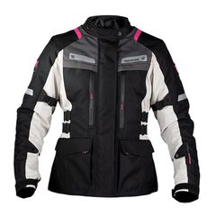 Nordcode Rhyno Lady Jacket Black/Light-Grey-thumb-2