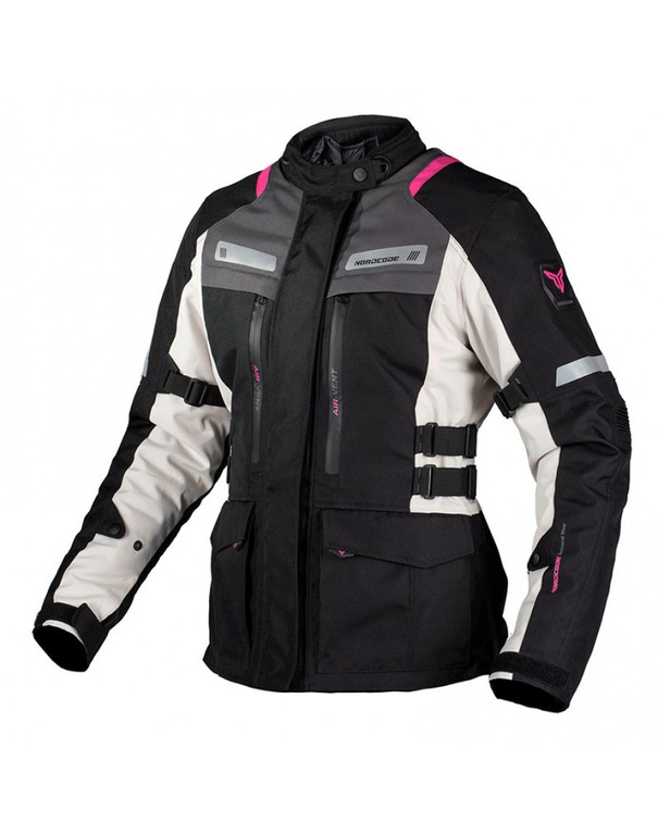 Nordcode Rhyno Lady Jacket Black/Light-Grey