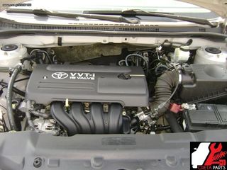 ΚΙΝΗΤΗΡΑΣ 3ZZ 1.600cc 16v TOYOTA AVENSIS/COROLLA (2001/2011)