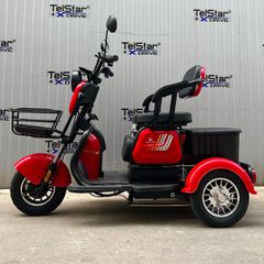 Τρίτροχη 2025 Τρίτροχο Ηλεκτρικό Σκούτερ TS 350-7-1 UNIVERSAL 1500W 25Ah-thumb-2