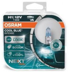 Osram H1 Cool Blue Intense Nextgeneration + 100% 12V 55W 2τμχ