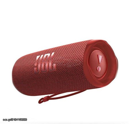 JBL FLIP 6  Φορητό Ηχείο Bluetooth Ισχύος 30Watt RMS Σε Κόκκινο Χρώμα Με Αδιαβροχοποίηση IP67