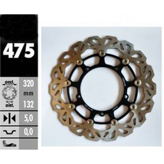 ΔΙΣΚΟΠΛΑΚΑ FR YAMAHA YZF-R1 - FAZER FZ6 FZ1 04-06 ARTRAX(EL)