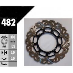 ΔΙΣΚΟΠΛΑΚΑ FR YAMAHA YZF-R6 05>08 - FZ8 ARTRAX(EL)