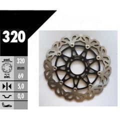 ΔΙΣΚΟΠΛΑΚΑ FR SUZUKI GSX-R 1300 HAYABUSA 99-07 ARTRAX(EL)
