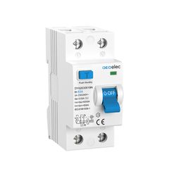 Ρελέ ράγας RCCB 2X63A 30MA 2M AC-TYPE
