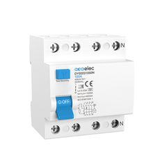 Ρελέ ράγας RCCB 4X100A 30MA 4M A-TYPE