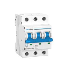 Αυτόματη Ασφάλεια Τριπολική MCB 3P C10 6KA 3M