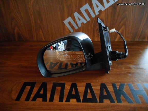 Fiat Panda 2009-2012 ηλεκτιρκός καθρέπτης αριστερός ασημί αισθητήρες