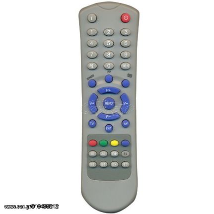Συμβατό Χειριστήριο Τηλεόρασης για Conti 2000 (Γκρι) (OEM)