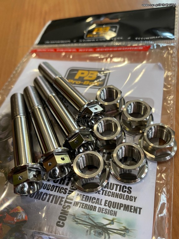 PRO-BOLT TITANIUM CALIPER BOLTS