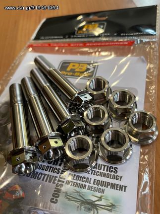 PRO-BOLT TITANIUM CALIPER BOLTS