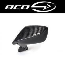 ΚΑΛΥΜΜΑΤΑ ΚΑΘΡΕΠΤΩΝ BLACK MATT BCD DESIGN HONDA FORZA 750 2021-2023