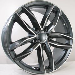 Nentoudis Tyres - Ζάντα Audi style 1196 - 17'' - 5x112/5x100 - Ανθρακί διαμαντέ