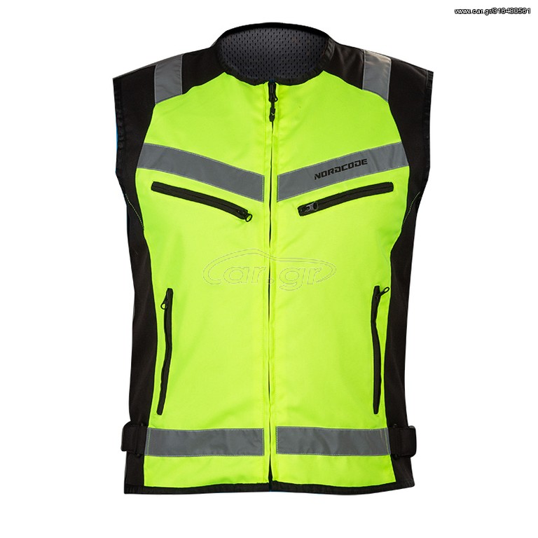 Γιλέκο Nordcode Hi Vision μαύρο-fluo