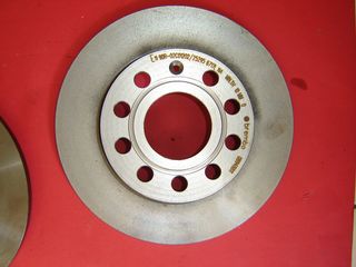 SET ΔΙΣΚΟΠΛΑΚΕΣ ΠΙΣΩ VW CADDY/GOLF V/VI/JETTA/TOURAN '03-  AUDI A3 8P '03-'13 BREMBO 08948811 Φ256mm/ΠΑΧΟΣ 12mm/ΔΙΑΜΕΤΡΟΣ ΚΕΝΤΡΑΡΙΣΜΑΤΟΣ 65mm/ΑΠΛΗ-thumb-5