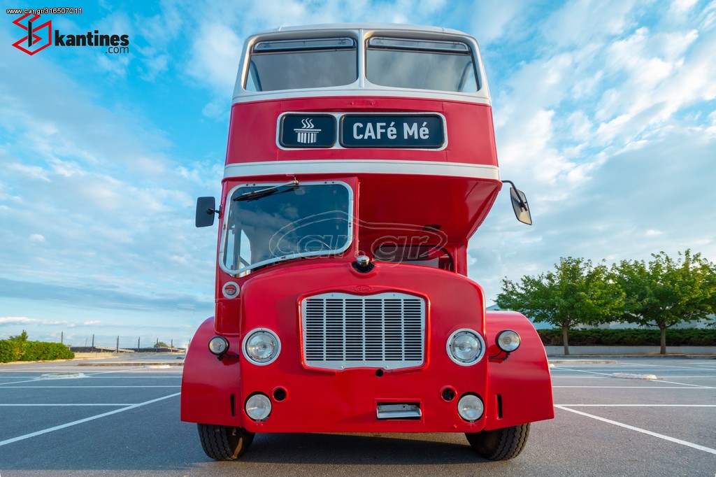 Διώροφο 1963 Red bus. Bristol Double Decker !