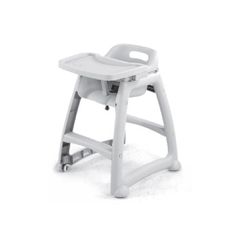 Παιδικό καρεκλάκι φαγητού διαστάσεων 61x58x73cm σε λευκό χρώμα