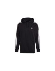 Adidas Adicolor Classics 3-Stripes Ανδρικό Φούτερ με Κουκούλα και Τσέπες Fleece Μαύρο H06676
