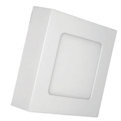 Led panel λευκό τετράγωνο επίτοιχο 14W 6000k ψυχρό φως δέσμης 120° 230V 990lm 30000h