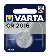 VARTA μπαταρία λιθίου CR2016, 3V, 1τμχ